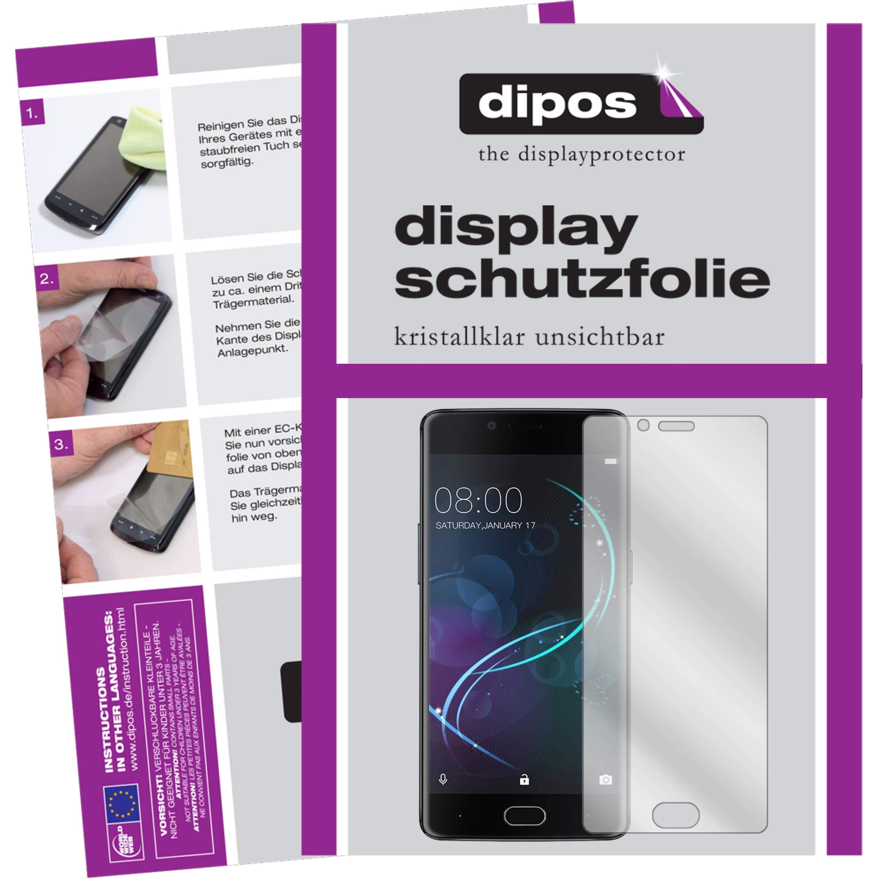 Thumbnail - Dipos Displayschutzfolie Crystalclear (6 Stück, Doogee Shoot 1), Smartphone Schutzfolie, Transparent