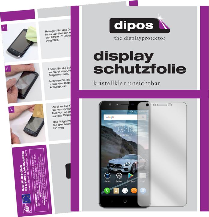 Actual product image Dipos Screen Protector Crystalclear (2 pcs., Doogee Y6C)