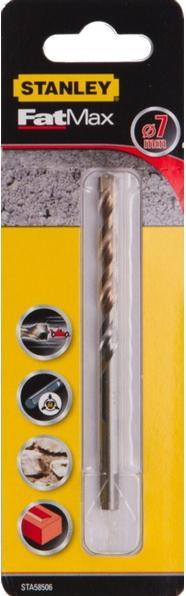 Stanley Betonboor INNO DREIKS. BULLET 7,0 KA Lengte 100mm (7,0 millimeter)