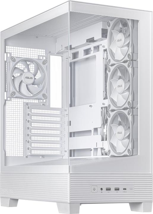Actual product image ASUS A31 Plus Tg Argb White (ATX, mATX, Mini-ITX)