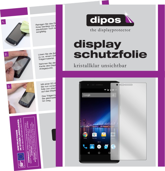 Produktbild Dipos Displayschutzfolie Crystalclear (6 Stück, Phicomm Energy 4s)