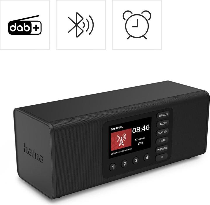 Actual product image Hama DR2002 (DAB+, DAB, FM, Bluetooth)