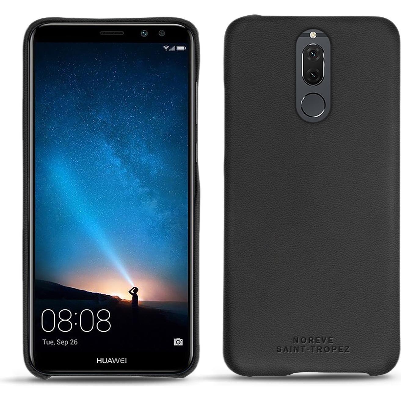 Noreve Lederschutzhülle (Huawei Mate 10 Lite), Smartphone Hülle, Schwarz