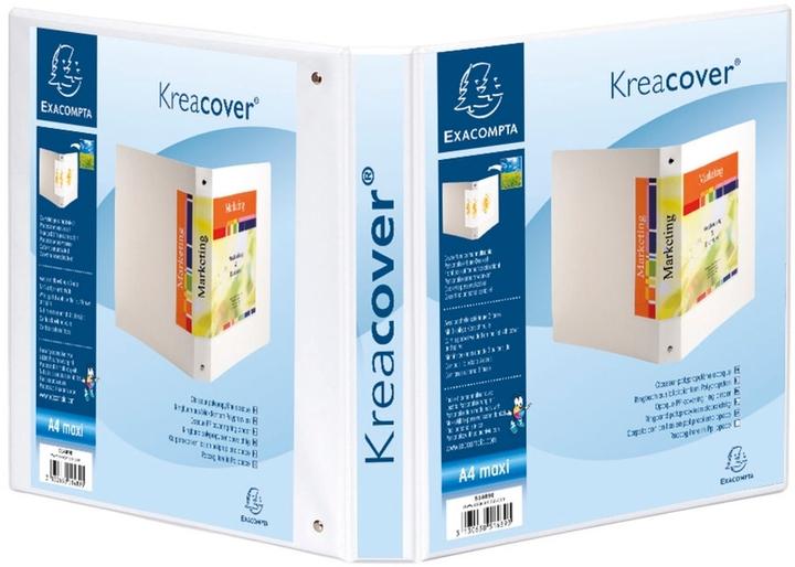 Actual product image Exacompta 51842E, A4, White, 3 cm, 4.9 cm, 275 mm, 320 mm (A4+, 47 mm, 10 pcs.)