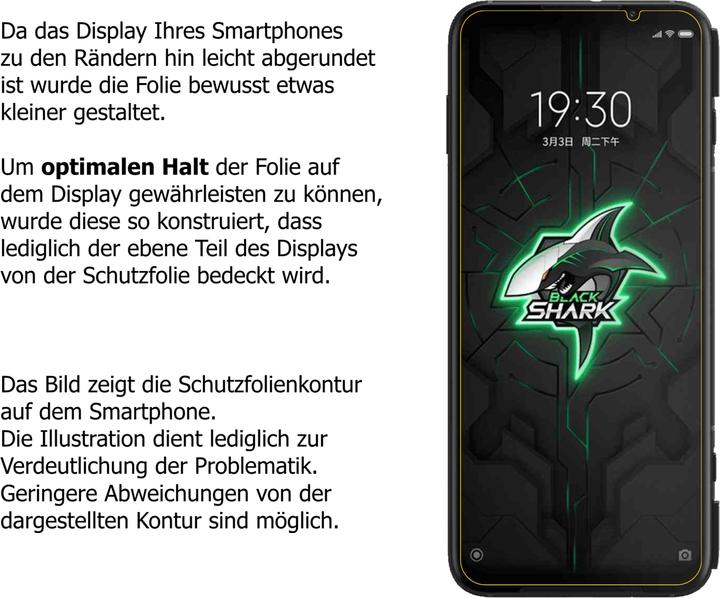 Produktbild Dipos Displayschutzfolie Antireflex (6 Stk., Xiaomi Black Shark 3)
