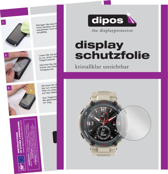 Image du produit Dipos Film de Protection d’écran Crystalclear (Amazfit T-Rex)