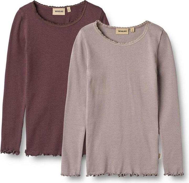 Produktbild Wheat 2 Rib T-Shirts LS (110)