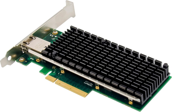 Productafbeelding InLine 10 Gigabit netwerkkaart, 1x RJ45 10Gb/s, PCIe x8, incl. beugel voor laagprofiel slot (PCIe)