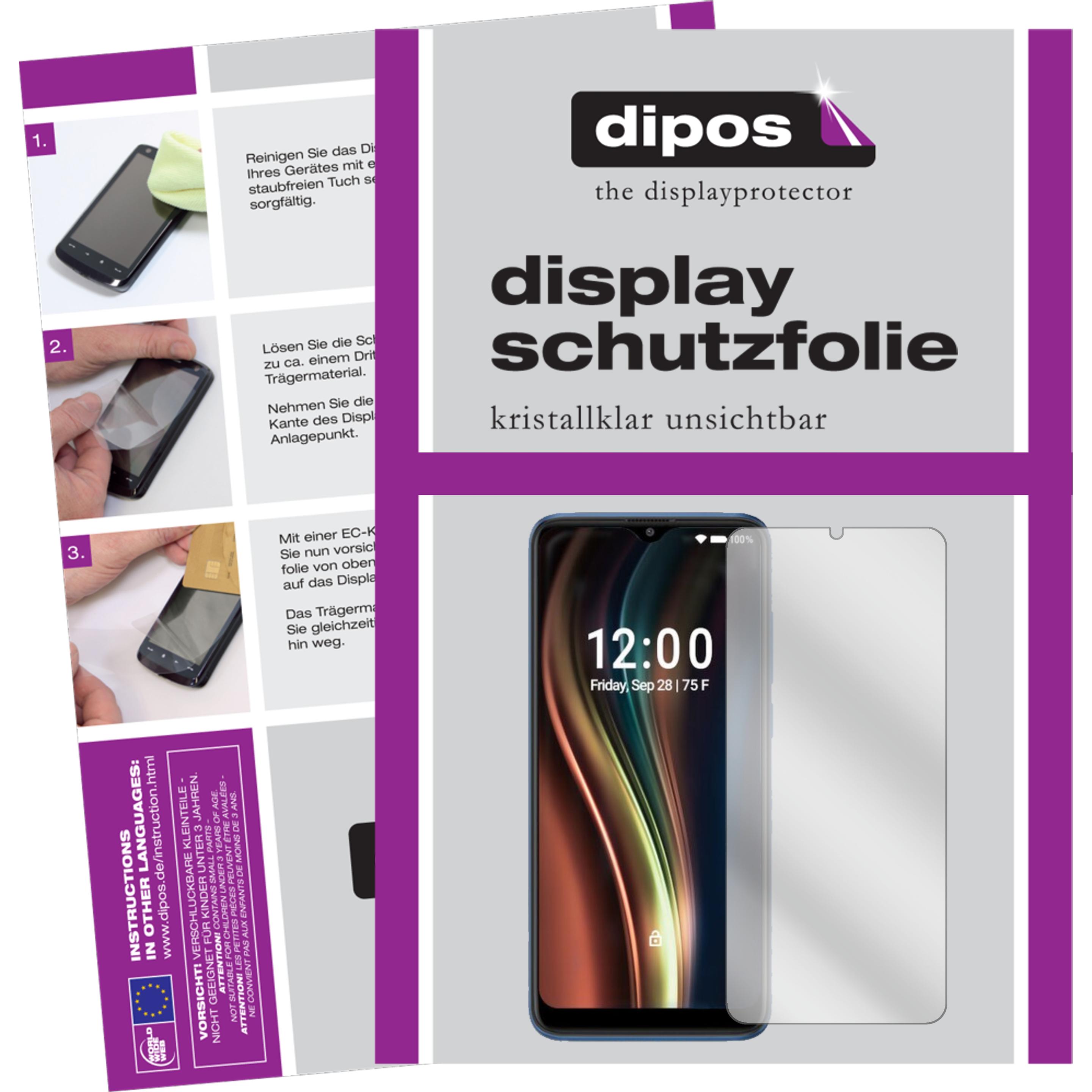 Dipos Displayschutzfolie Crystalclear (2 Stück, Coolpad Legacy 5G), Smartphone Schutzfolie, Transparent