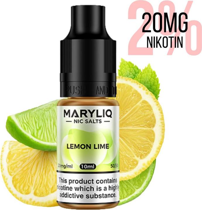 Image du produit Lost Mary Maryliq, Lemon Lime 20mg (Citron vert)