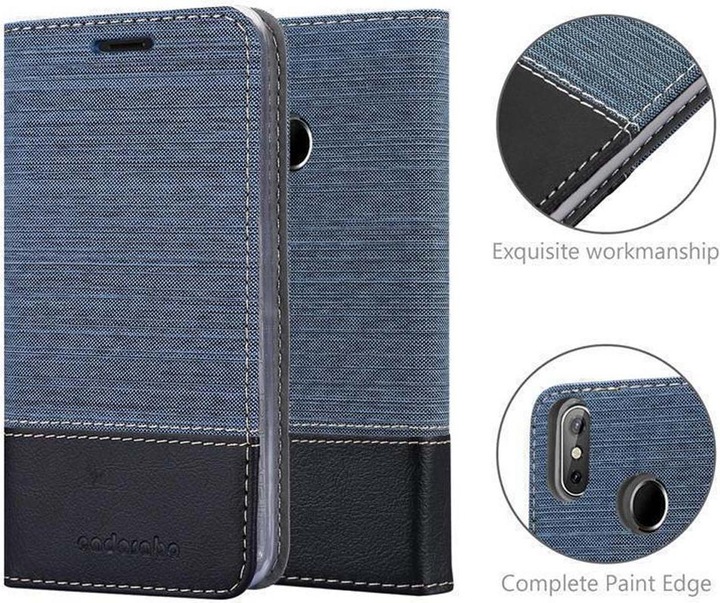 Image du produit Cadorabo Couverture look jeans Book (Samsung Galaxy J3 Pro)
