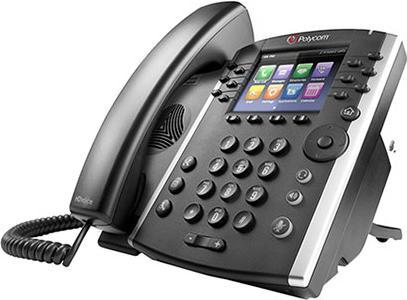 Produktbild Poly VVX 400 12-line Desktop Phone 10/100 Ethernet w/o PSU MSFT Skype for Business Edition