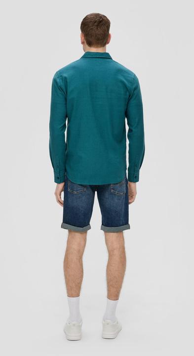 Produktbild s.Oliver Hemd Hemd aus Leinenmix (XL)