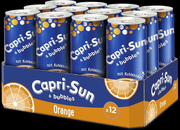 Image du produit Capri-Sun Bubbles Orange (12 x 33 cl)