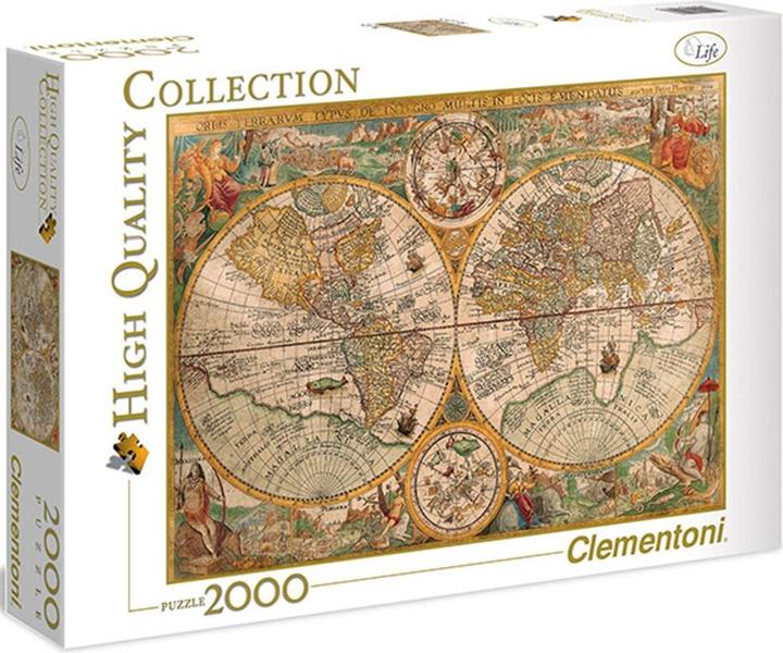 Image du produit Clementoni Ancienne carte (2000 pièces)
