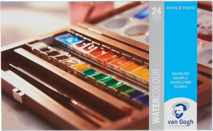 Image du produit Van Gogh Boîte de peinture à l'aquarelle (24 ml)