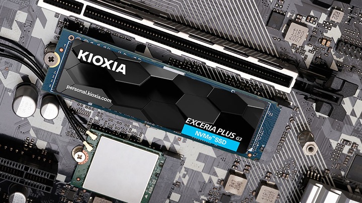 Actual product image Kioxia Exceria Plus G3 (1000 GB, M.2 2280)