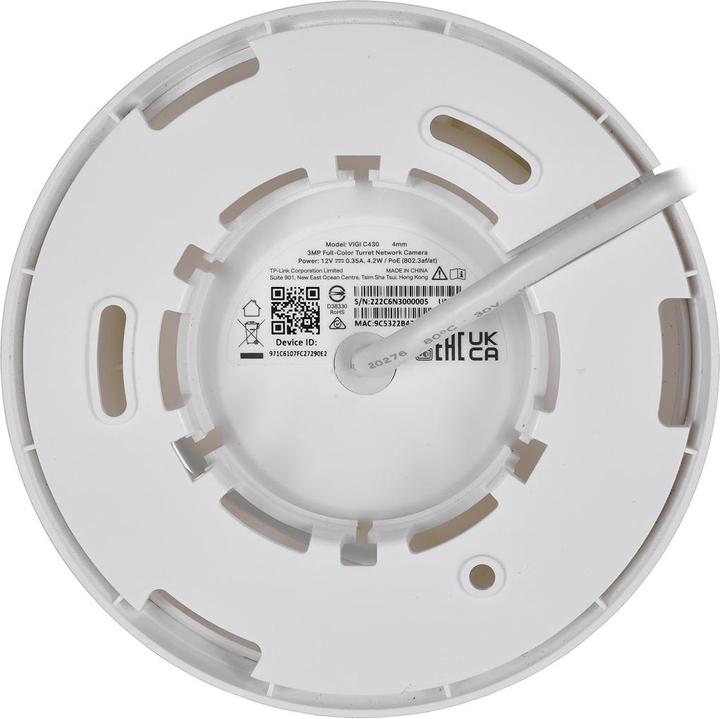 Produktbild TP-Link NET CAMERA TURRET H.264 3MP/VIGI C430(4MM) (2304 x 1296 Pixels)