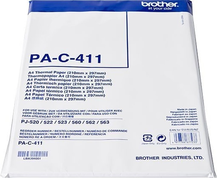 Label énergétique Brother Papier thermique pour la série PocketJet