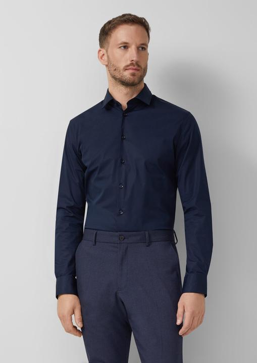 Immagine prodotto s.Oliver Hemd Tailored Fit: Businesshemd aus Baumwollstretch (44)