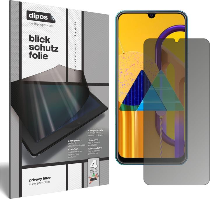 Produktbild Dipos Blickschutzfolie 4-Way Privacy (1 Stk., Samsung Galaxy M31)