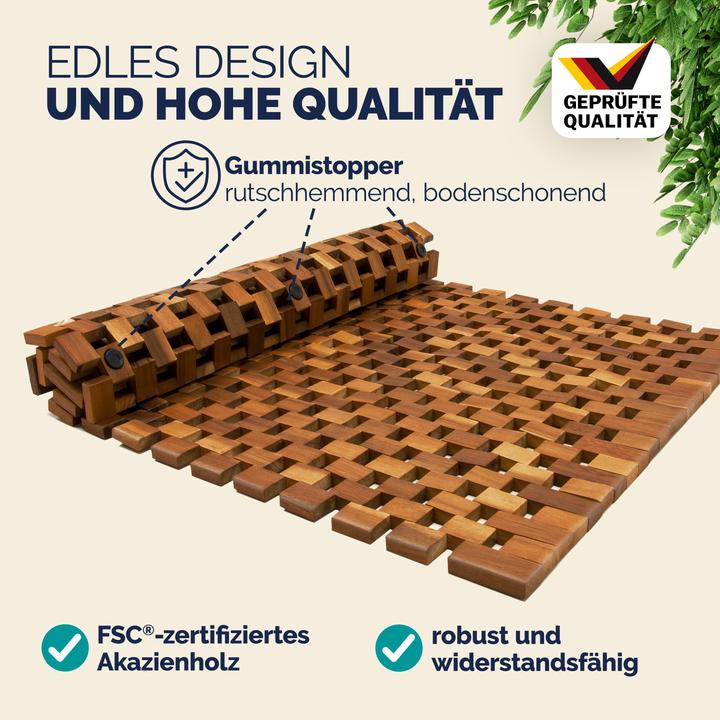 Produktbild Deuba Badematte (80 x 50 cm)