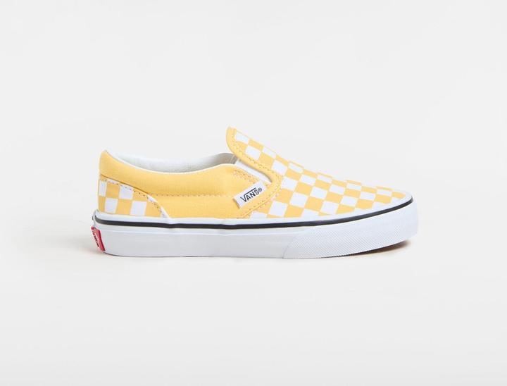 Produktbild Vans Classic Slip-On COLOR THEORY CHECKERBOARD BANANA CREAM (27)