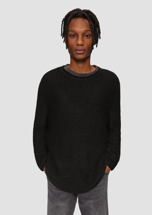 Actual product image s.Oliver Strickpullover Strickpullover mit Rollkante (XL)