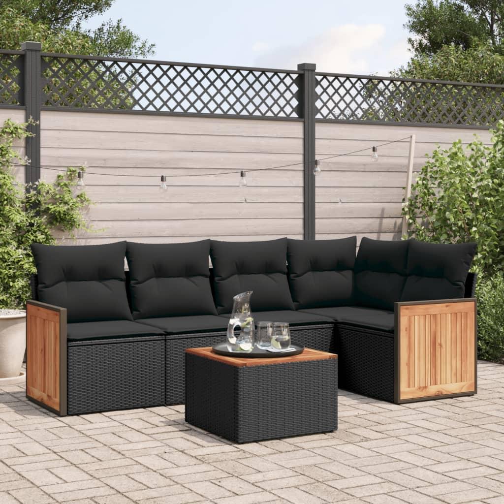 Thumbnail - VidaXL, Gartenlounge, 10-tlg. Garten-Lounge-Set mit Kissen