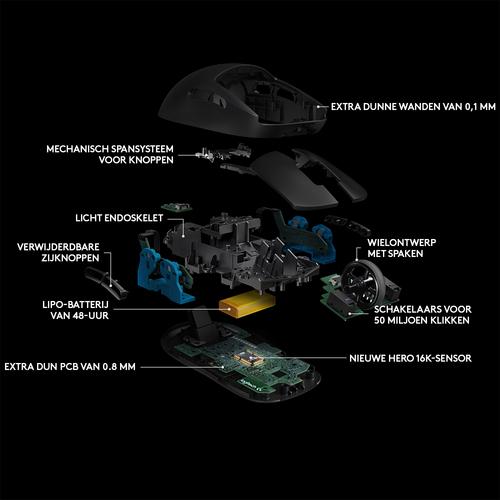 Produktbild Logitech G Pro (Kabellos, Kabelgebunden)