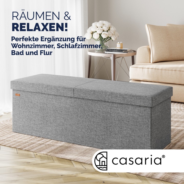 Produktbild Casaria Sitztruhe (115 cm)