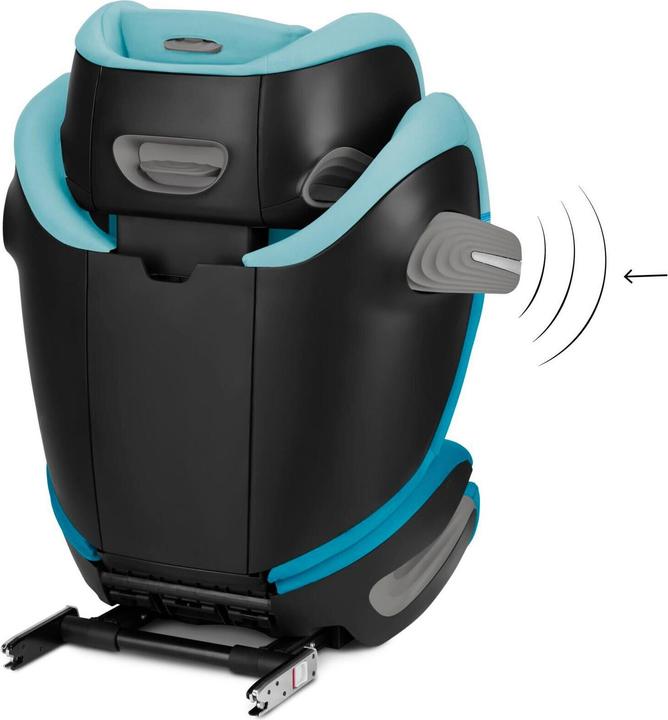 Image du produit Cybex SOLUTION S2 I-FIX Beach Blue | turquoise (Siège pour enfant, Norme ECE R129/i-Size)
