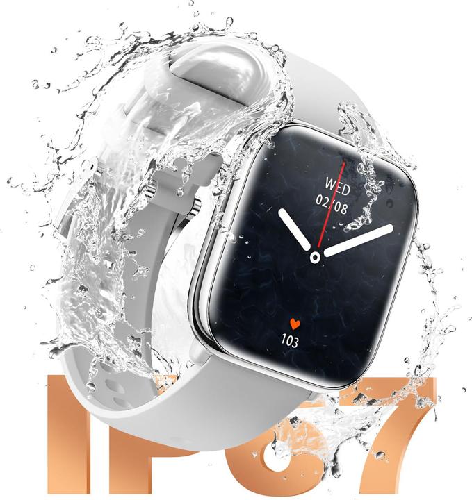 Actual product image Myphone Watch Pastel Silver/Foggy Day