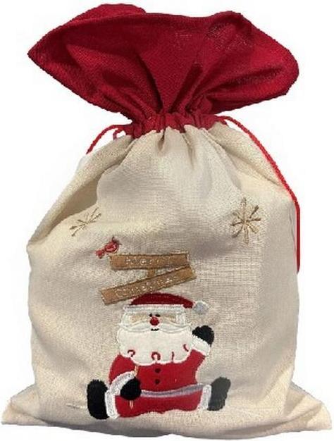 Produktbild GuGus Jutesack mit rotem Zugband (Geschenktüte)