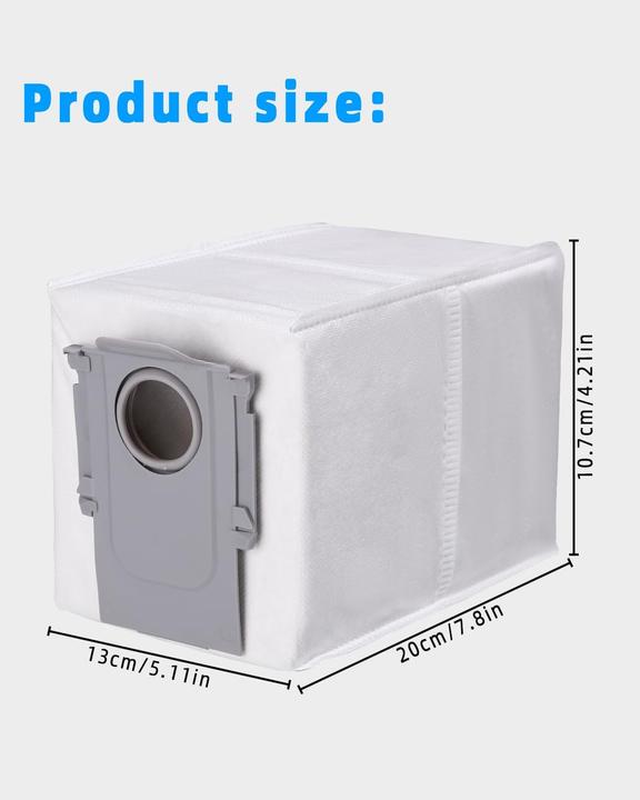Produktbild Sobeau Staubbeutel Zubehörset für Roborock (20 x)