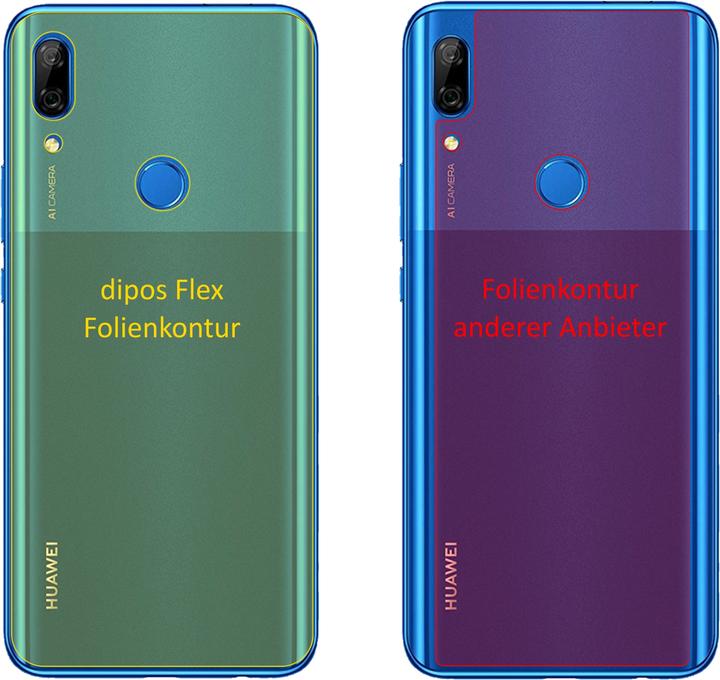 Produktbild Dipos Displayschutzfolie Full-Cover 3D (2 Stk., Huawei P Smart Z)
