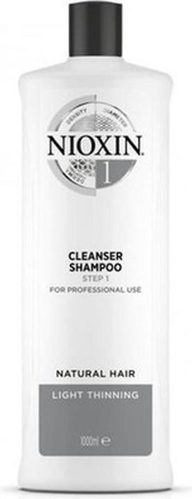 Image du produit Nioxin Scalp + Hair System 1 Shampoo (1000 ml, Shampoing liquide)