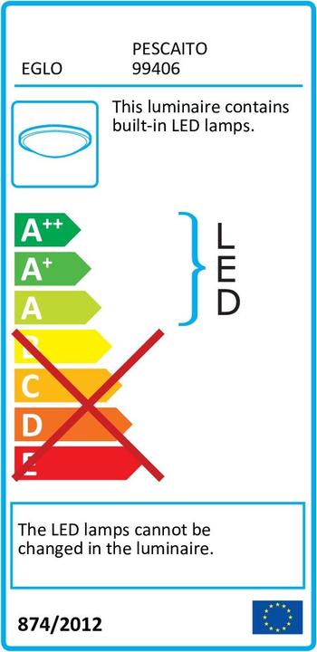 Energie-Label EGLO Pescaito (200 lm)