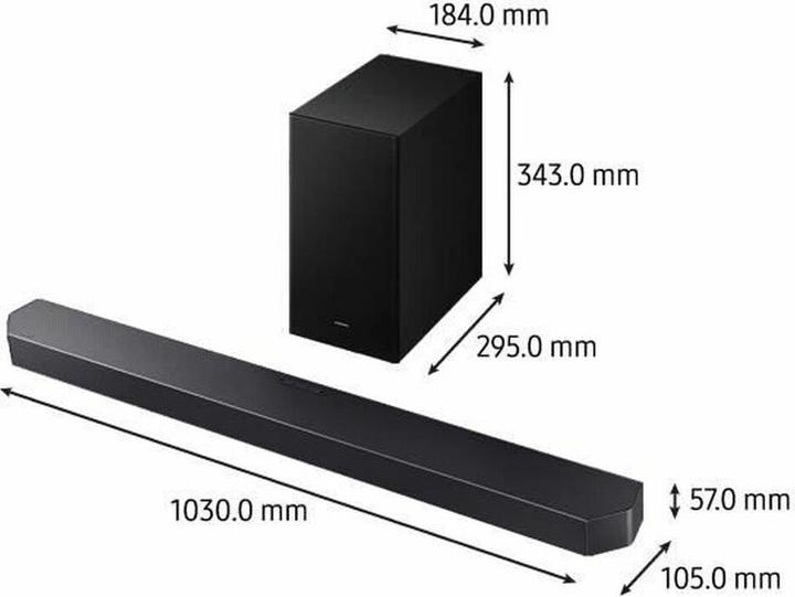 Actual product image Samsung HW-Q610F (3.1.2 Channel)