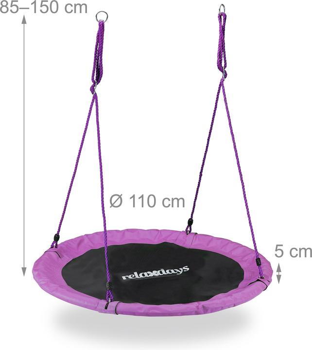 Image du produit Relaxdays Nid d'oiseau 110 cm