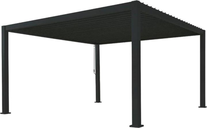 Creative Living Pergola en aluminium, noir, 400 x 300 x 250 cm (250 cm, 300 cm)