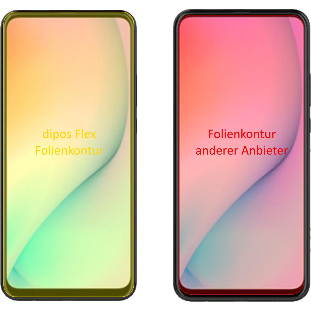 Thumbnail - Dipos Displayschutzfolie Full-Cover 3D (2 Stück, Huawei Enjoy 10 Plus), Smartphone Schutzfolie, Transparent