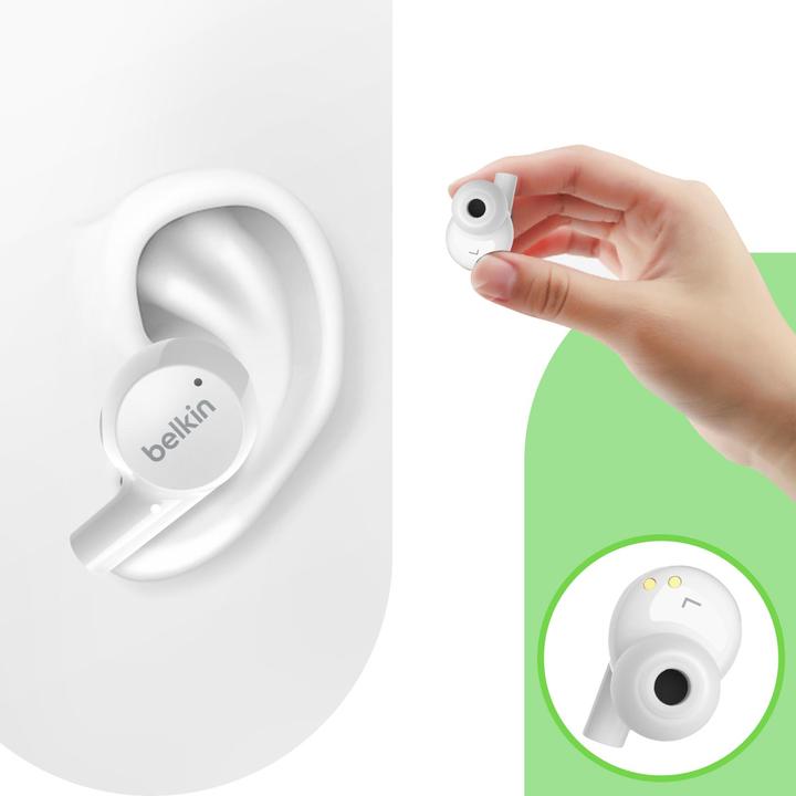 Produktbild Belkin Soundform Rise (Keine Geräuschunterdrückung, 31 h, Kabellos)