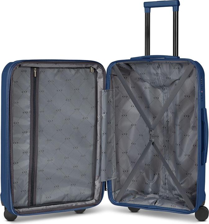 Produktbild D&N South Dakota 4 Rollen Trolley M 66 cm mit Dehnfalte (62 l)