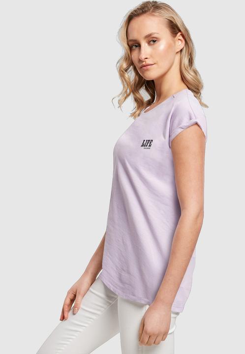 Produktbild Merchcode Ladies Life Extended Shoulder Tee - 139221 (XL)