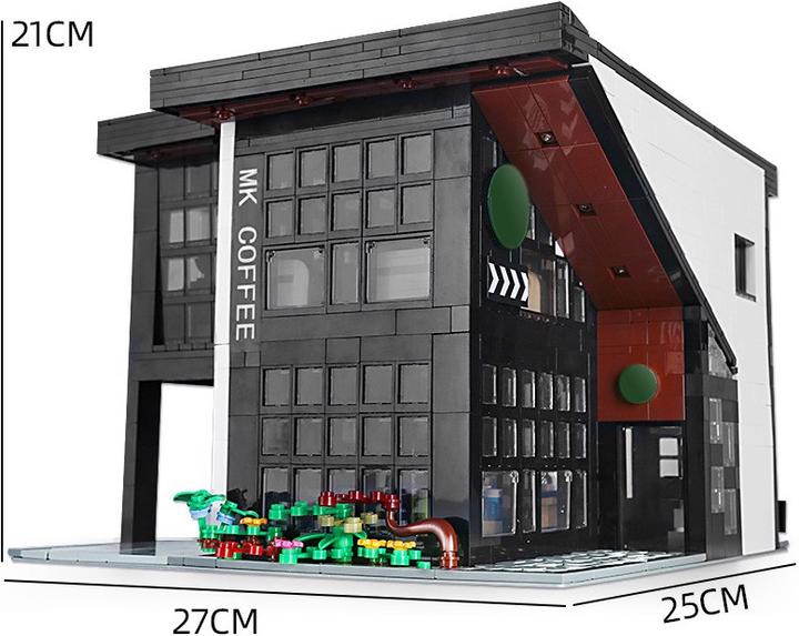 Actual product image Mould King Coffee house