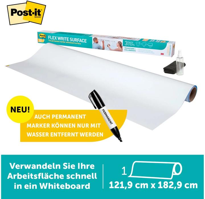 Actual product image Post-it Whiteboard foil (122 x 183 cm)