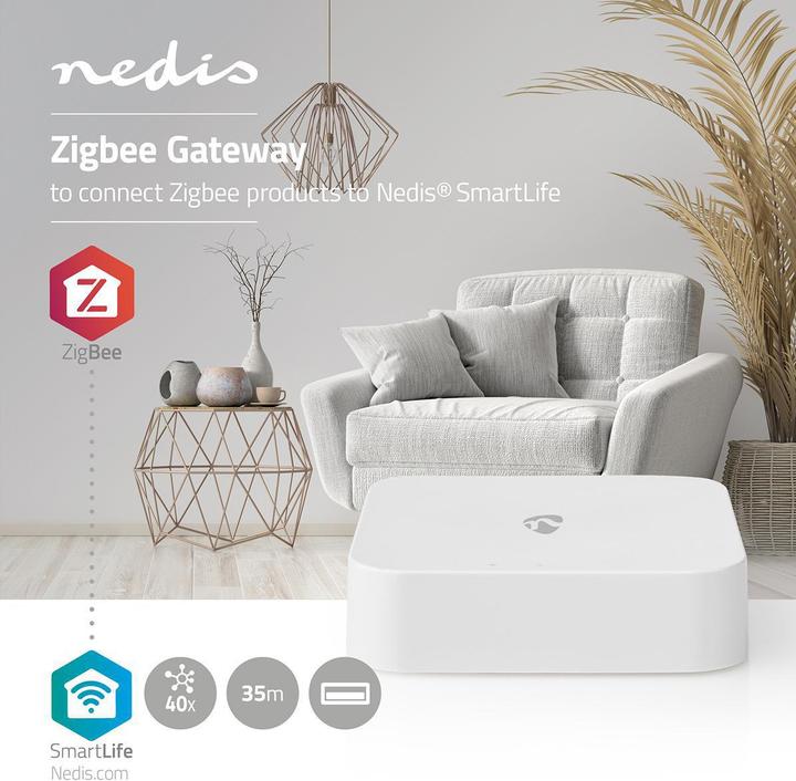 Actual product image Nedis Smart Zigbee Gateway WIFIZB10WT