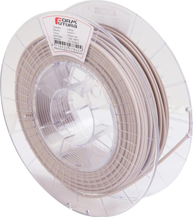 Actual product image Formfutura StoneFil - Pottery Clay (clay) (2.85mm - 500 gram) - 500 g (PLA, 2.85 mm, 500 g, Brown)