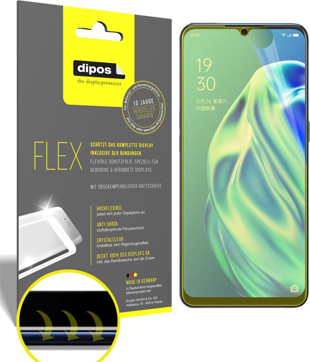 BROTECT AirGlass Matte Pellicola in vetro opaca per Oppo A91